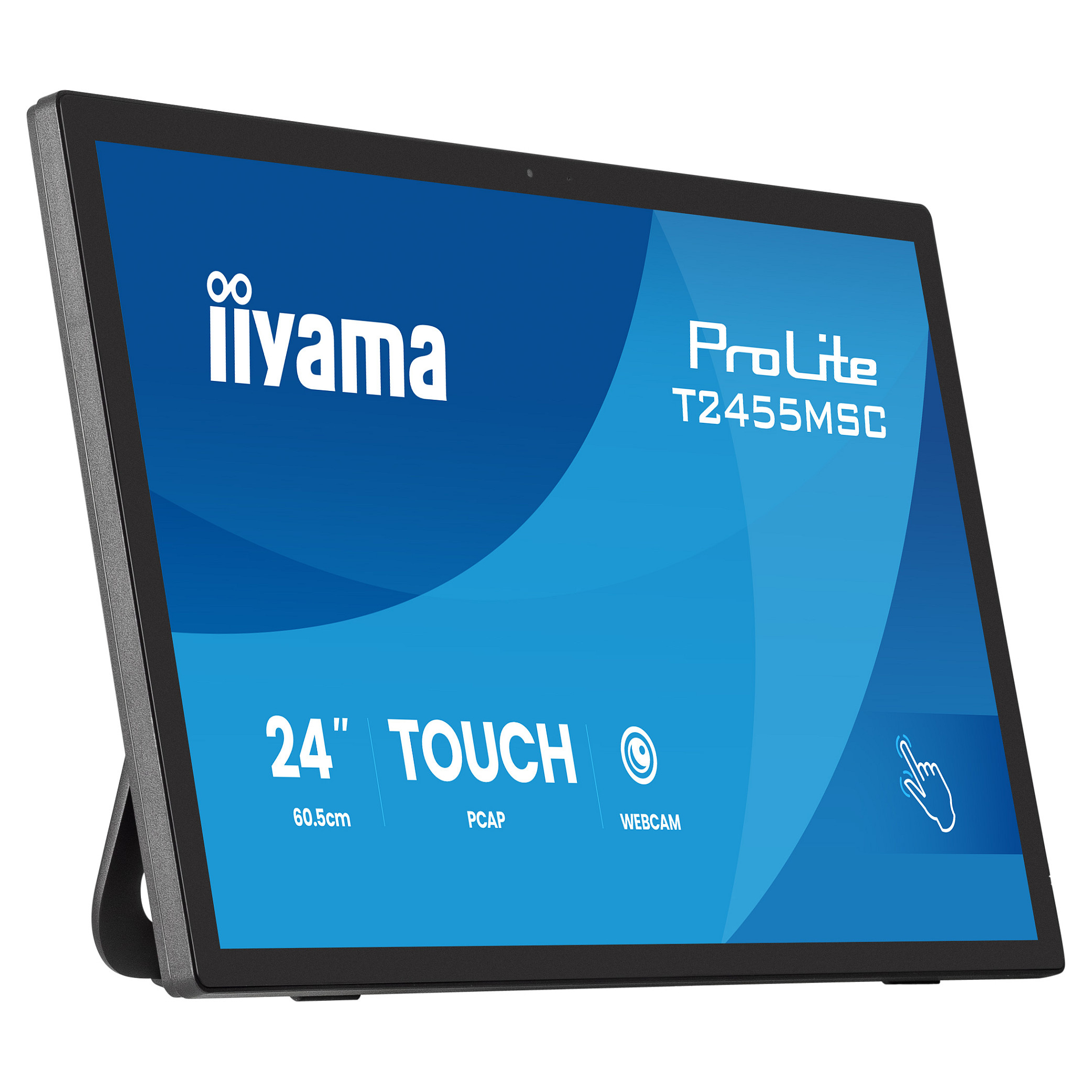Monitor iiyama ProLite T2455MSC-B2 / 23.8"/ Full HD IPS / 120Hz / 5ms / Touch / HDMI+DP - Zezë - 1