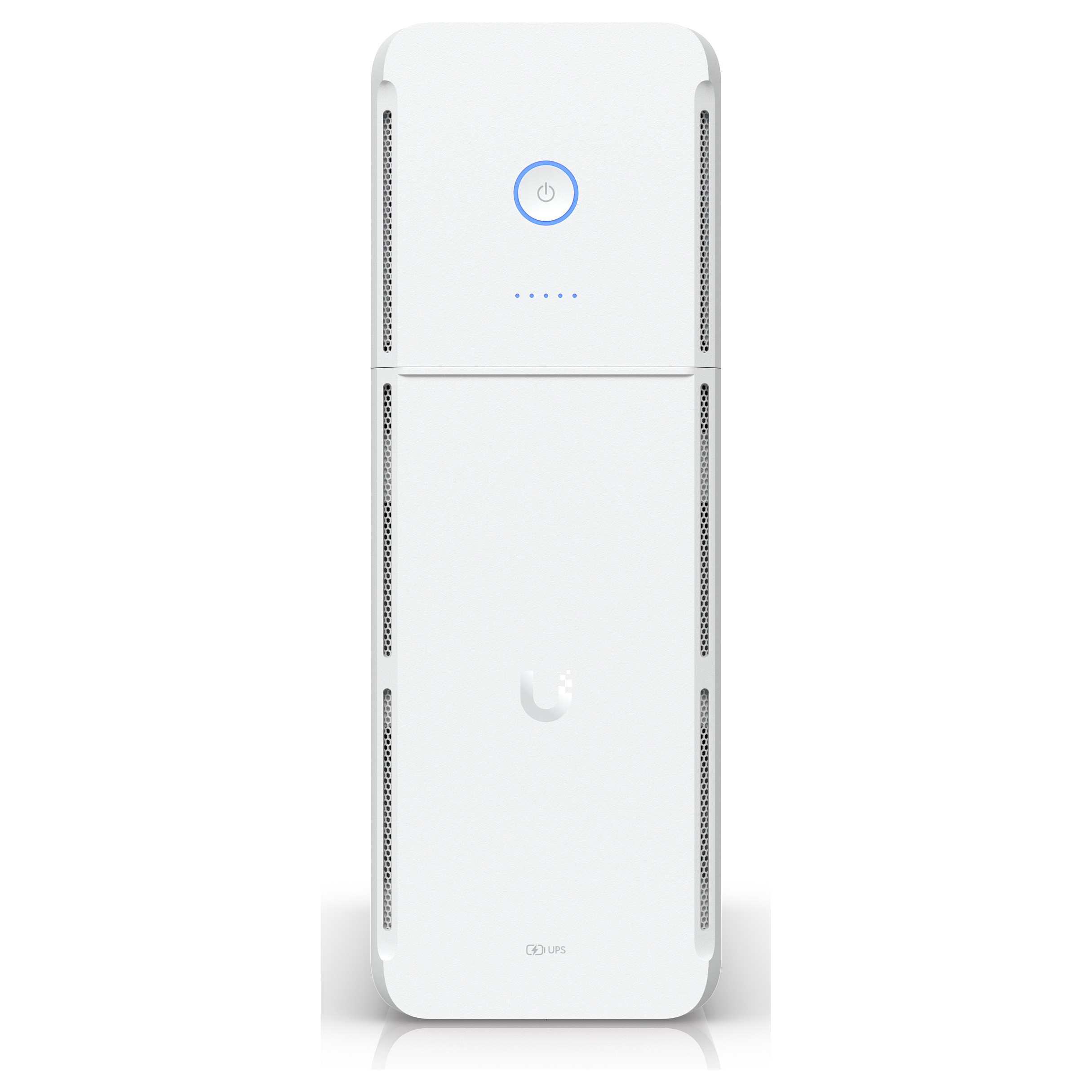 Ubiquiti UniFi UPS Tower UPS-Tower / 1000VA / 600W / Line-Interactive / 5× Backup + 5× Surge Protection – White