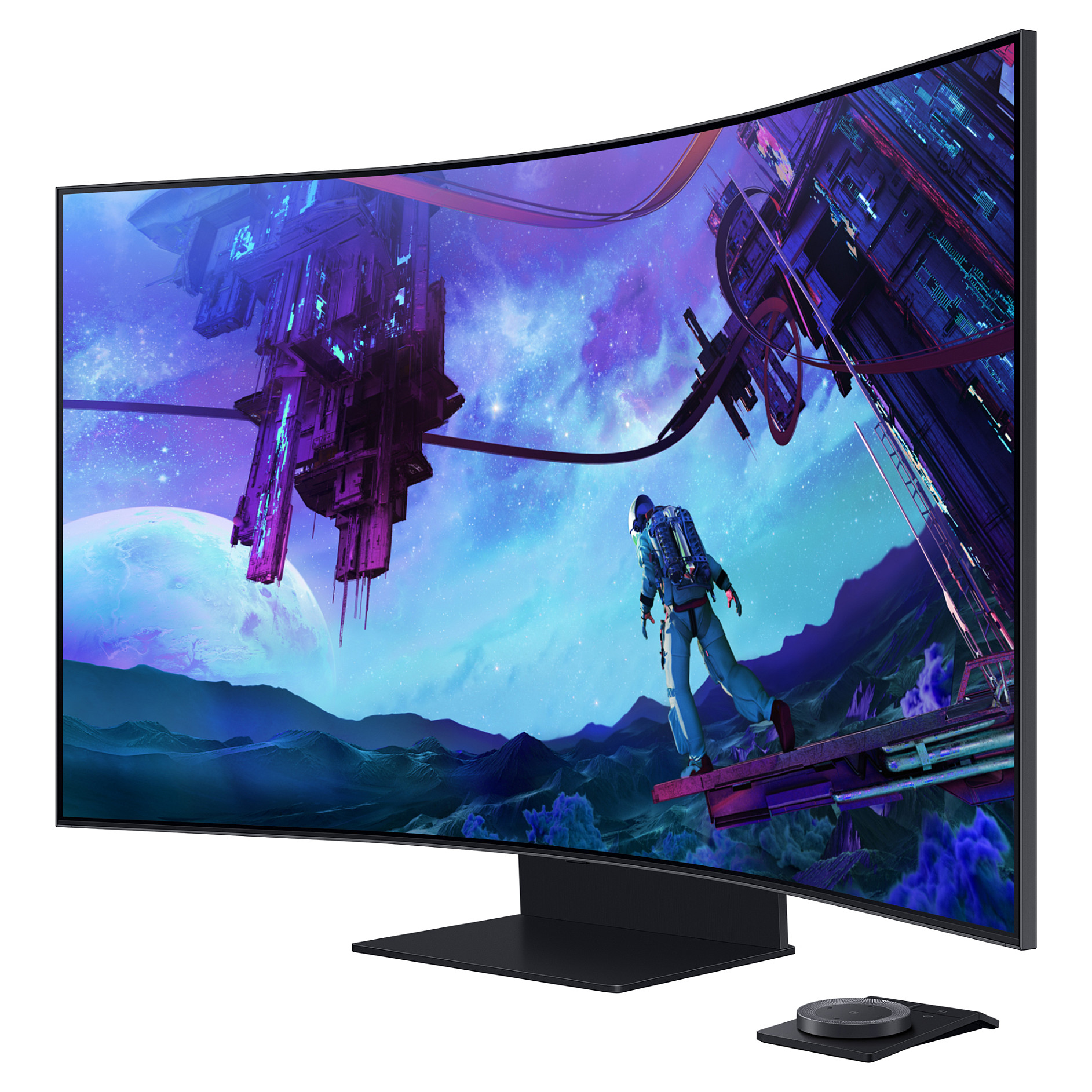 Monitor Samsung Odyssey Ark S55CG970NU / 55" / 4K UHD / HDMI + DisplayPort / i zi - 4