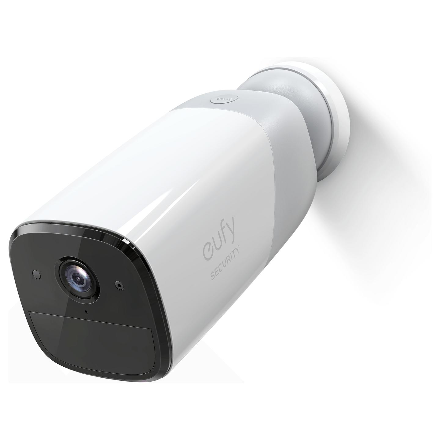 Kamerë Sigurie IP CCTV Eufy eufyCam 2 Pro 2-Cam Kit + HomeBase 2, 2K, 140°, Wi-Fi, IR, IP67 - Bardhë - 3