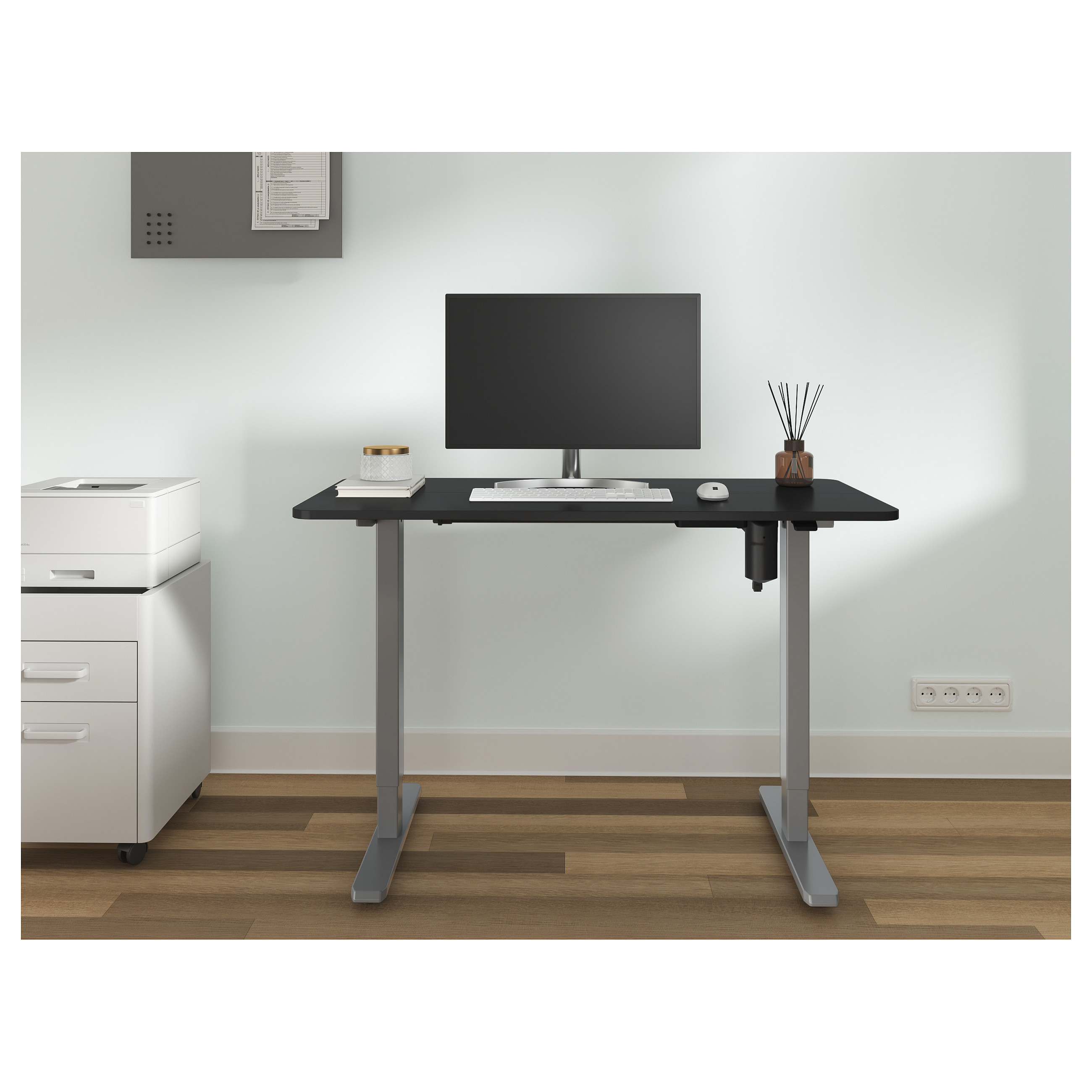 Tavolinë Pune Equip ERGO Electric Sit-Stand / 118 x 60 x 120 cm - Gri - 8