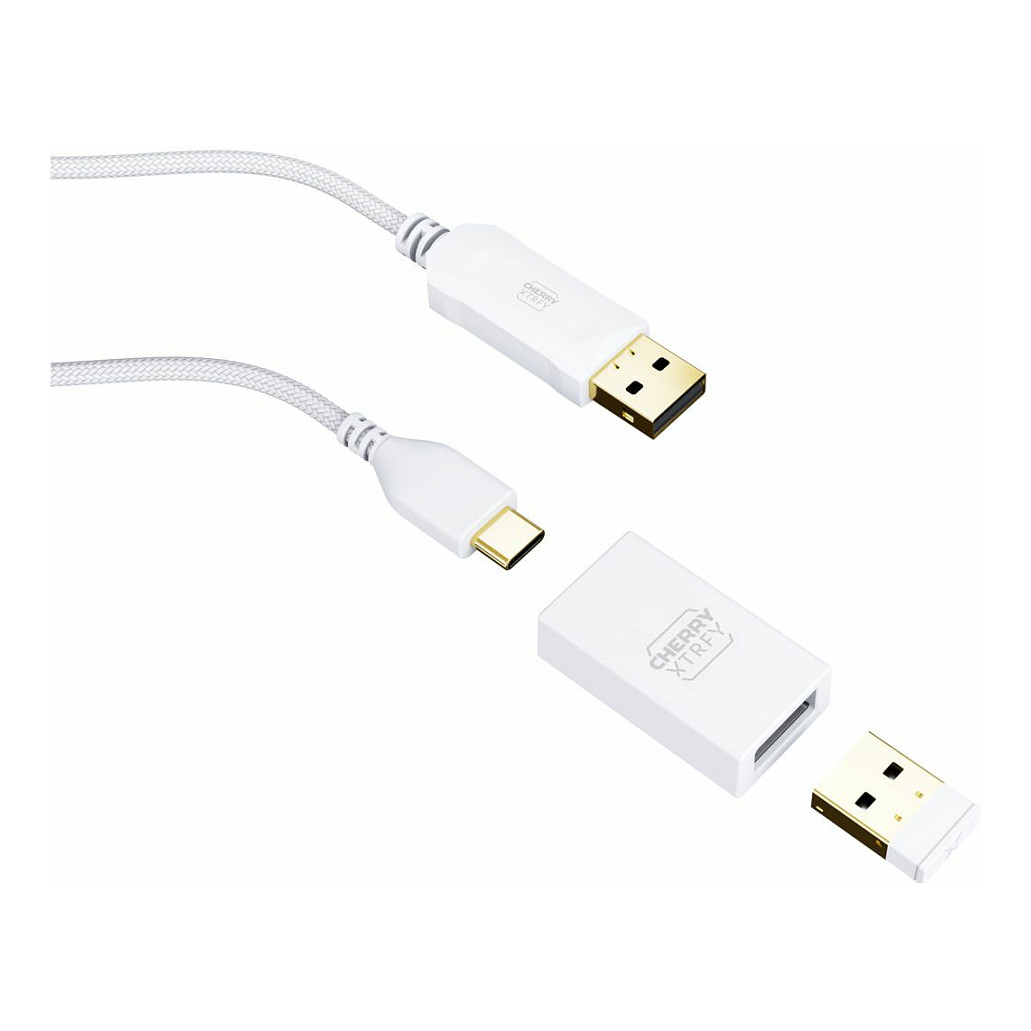 Maus pa kabllo CHERRY XTRFY M64 Wireless – Bardhë - 8