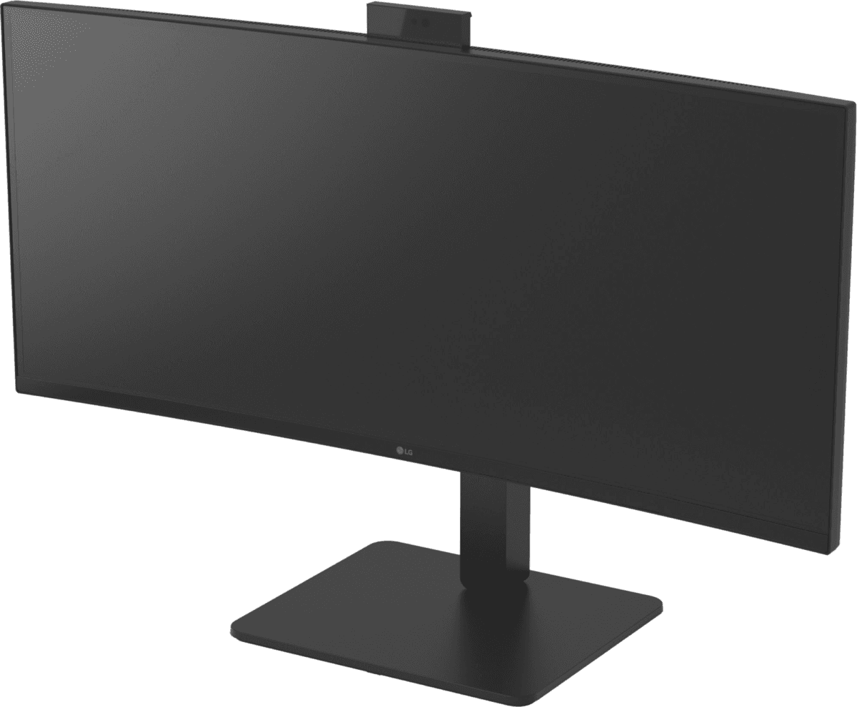 Monitor të Lakuar & UltraWide LG 34BA85QE-B.AEU, 34" ,WQHD IPS , 3440×1440 , 60 Hz , 5 ms , 2x HDMI + DisplayPort + USB-C 90W , Webcam FHD - Zezë - 3