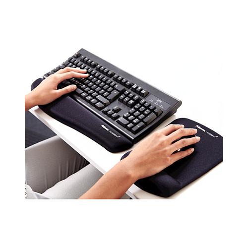 Mauspad Fellowes PlushTouch / Me Mbështetëse për Kyçin / FoamFusion / 184.2 x 238.1 x 25.4 mm – Zezë - 6