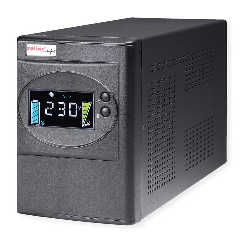 UPS ROLINE LineSecure III 2000, 2000 VA, 1600 W, Line-Interactive, 8 Priza IEC C13, Tower – Zezë