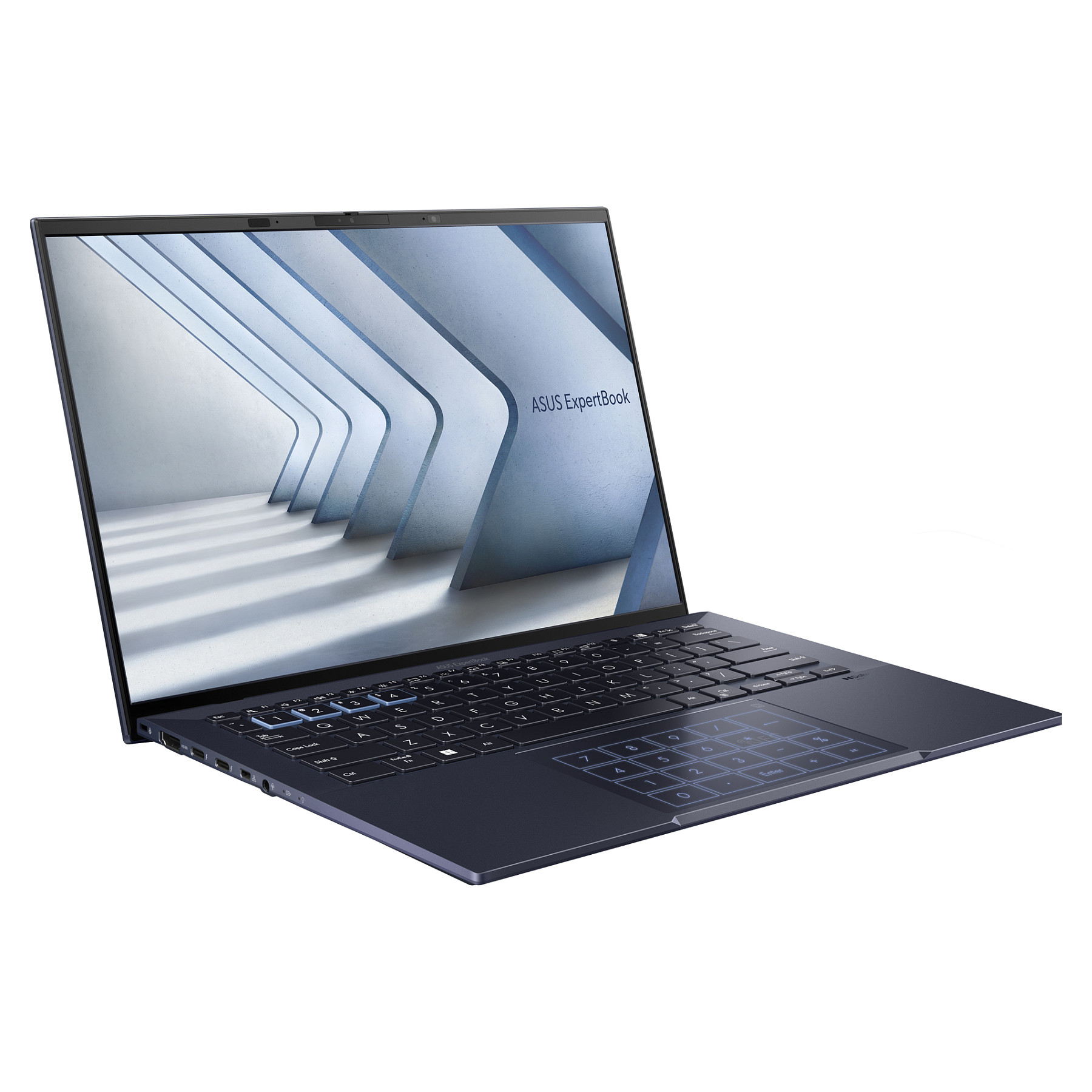 Laptop ASUS ExpertBook B9 / Core 7 150U / 16GB LPDDR5 / 512GB / 14" WQXGA+ 120Hz 0.2 ms OLED / Intel Graphics / DE  - Blu - 3