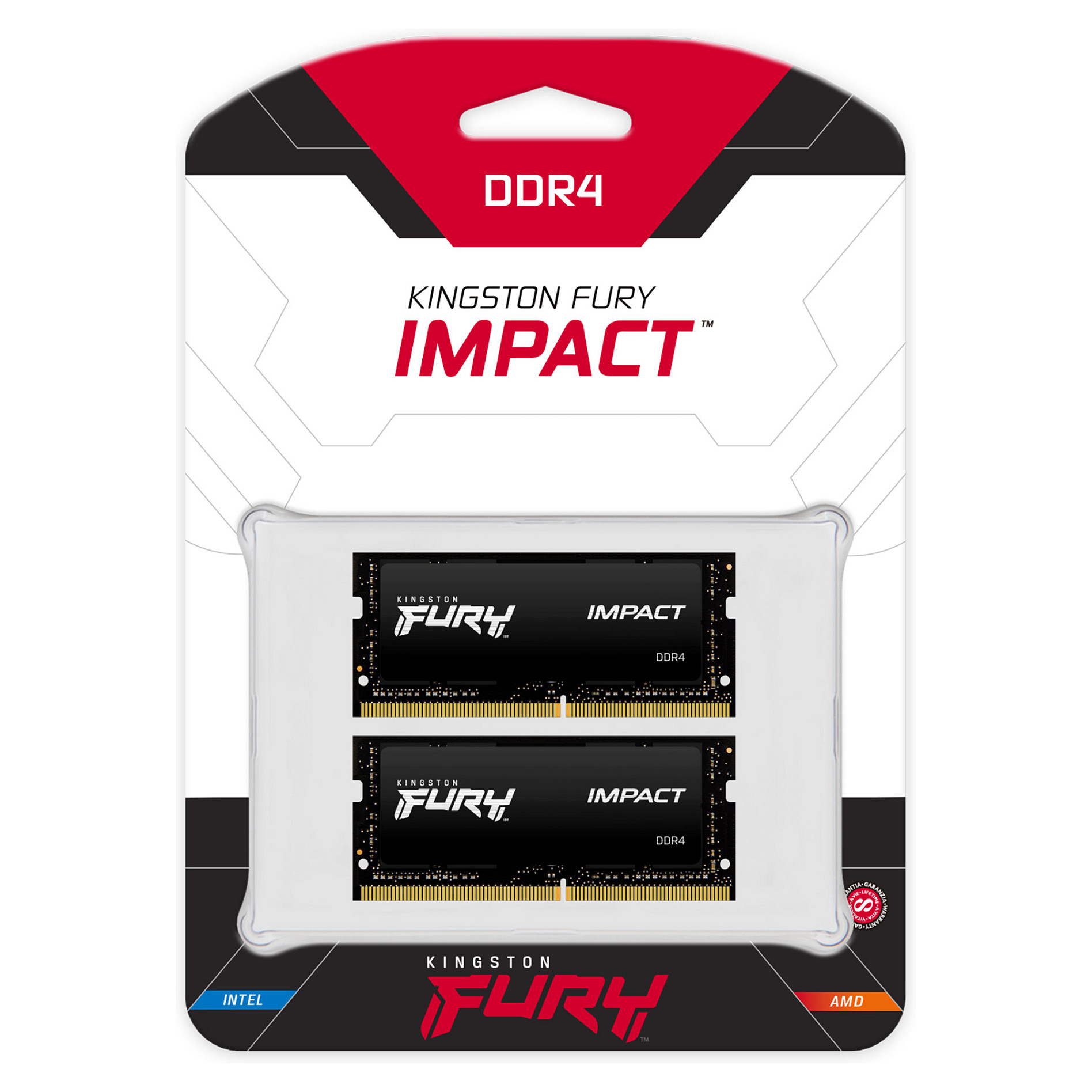 RAM Memorie DDR4 SO 3200 64GB Kingston FURY Impact KIT (2x 32GB) - 4