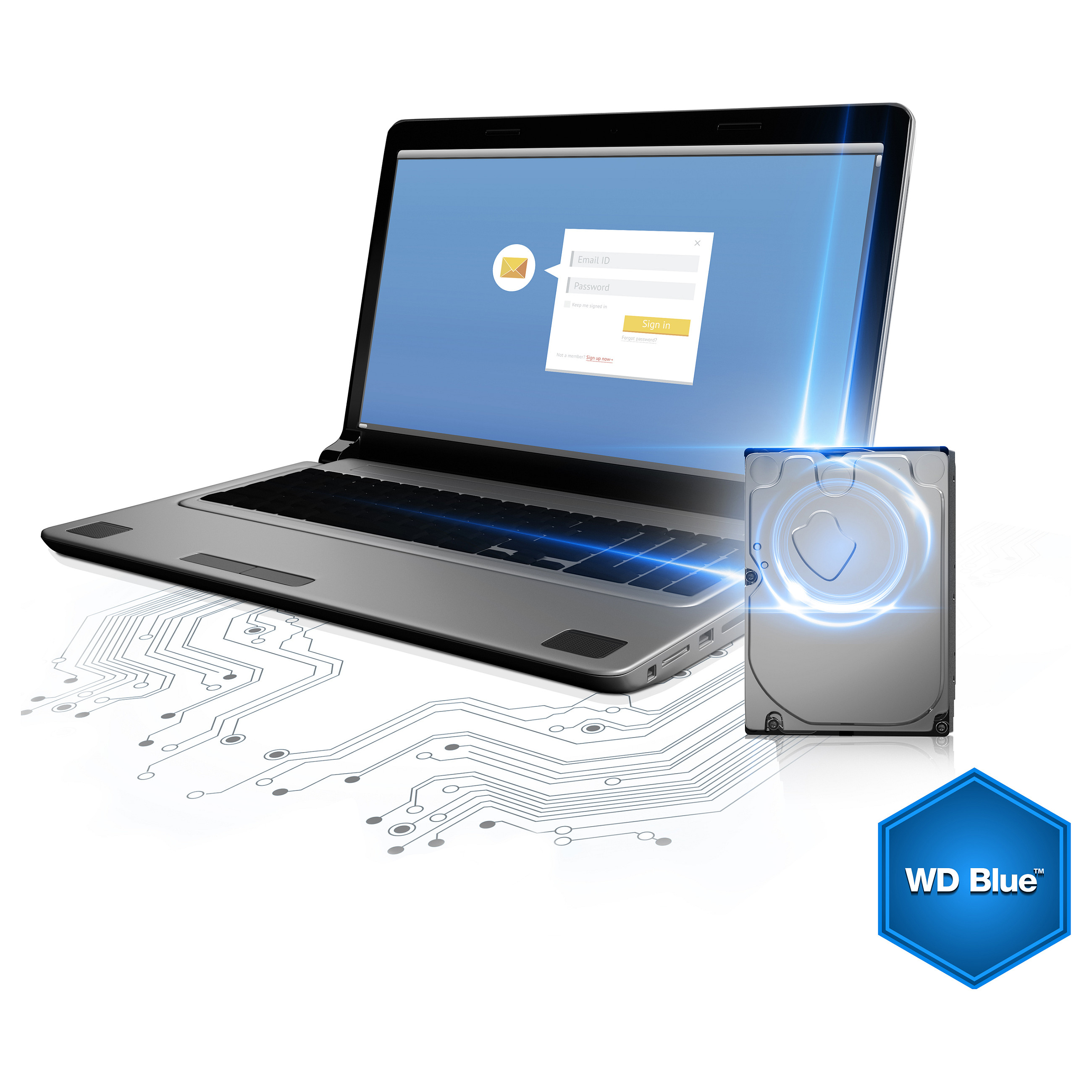 HDD e Brendshme Western Digital Blue / 500GB / 7200 RPM / 32MB - 11