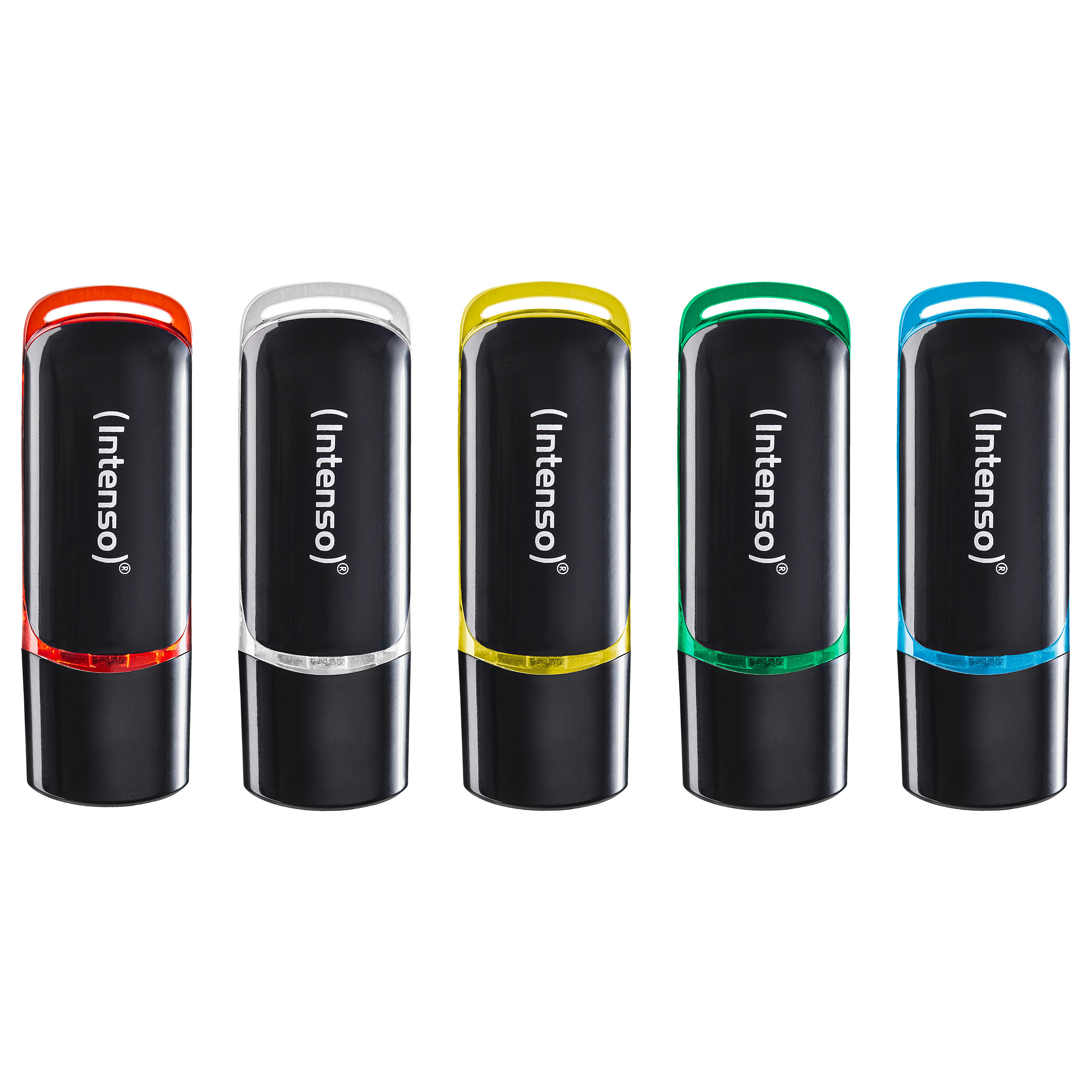 USB Flash Drive Intenso Business Line / 16GB / USB 2.0 / 5 Copë - Zezë - 3
