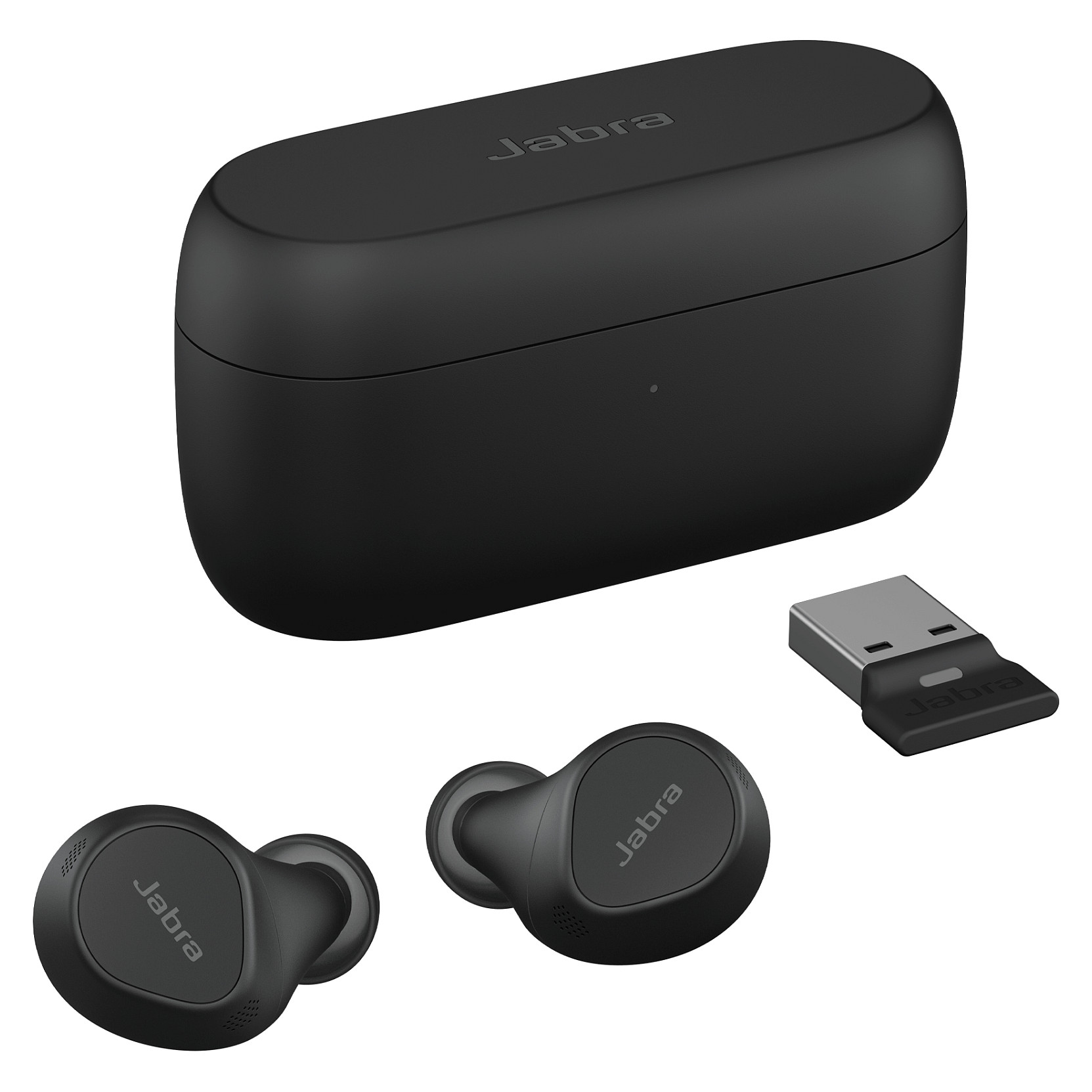 Kufje pa kabllo Jabra Evolve2 Buds USA-A UC / Pad - Zezë - 3