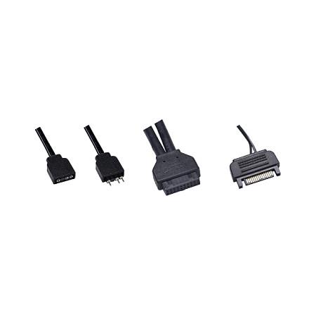 Modul I/O për Kasë Lian Li LANCOOL 216, Kontrollues ARGB, 2×USB 3.0 - Bardhë - 3