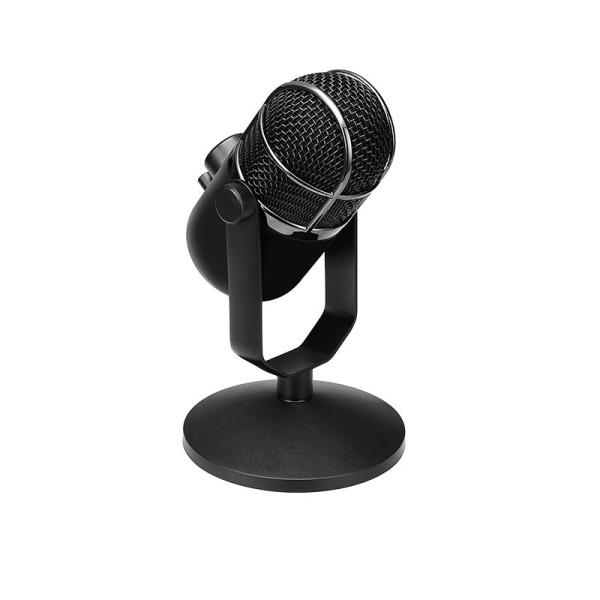 Mikrofon Thronmax Mdrill Dome Plus M3PLUS / USB-C / 96 kHz / 24-bit / 2 Kapsula Kondensatori / 2 Mënyra Regjistrimi / RGB - Zezë - 4