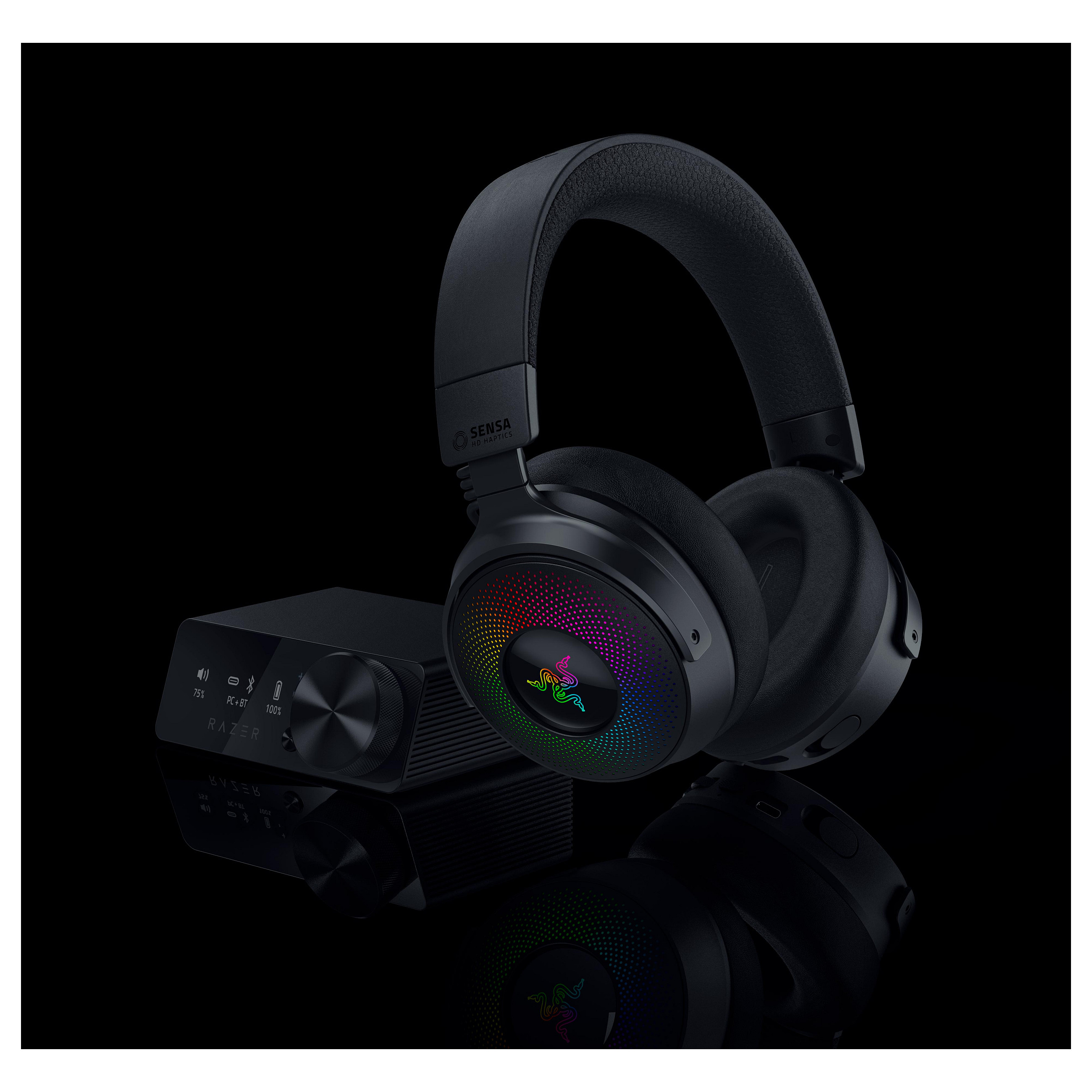 Kufje Gaming Razer Kraken V4 PRO Headset / Over‑Ear / Wireless  - Zezë - 19