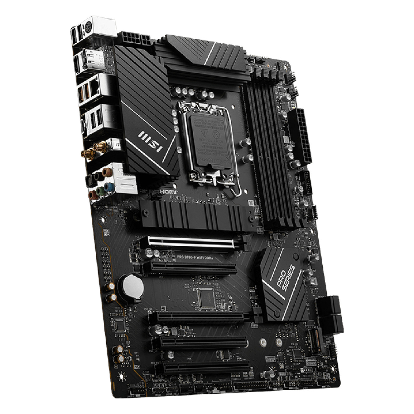 Pllakë amë Intel 1700 MSI PRO B760-P WIFI DDR4 - 4