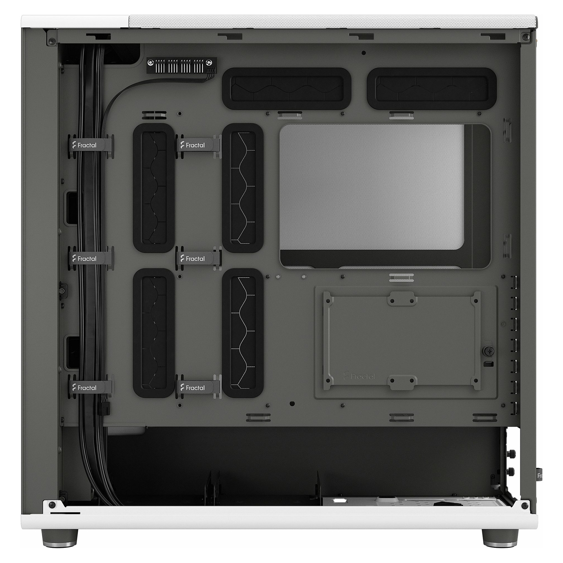 Kasë Midi Tower Fractal Design North XL Chalk – Bardhë - 10