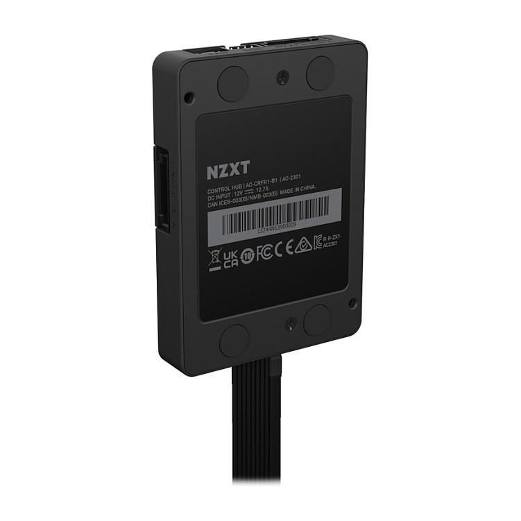 Kontrollues për Ventilatorë dhe RGB NZXT Control Hub, 5 kanale ventilatorësh, 5 kanale RGB, USB 2.0, 8-pin PCIe - Zezë - 3