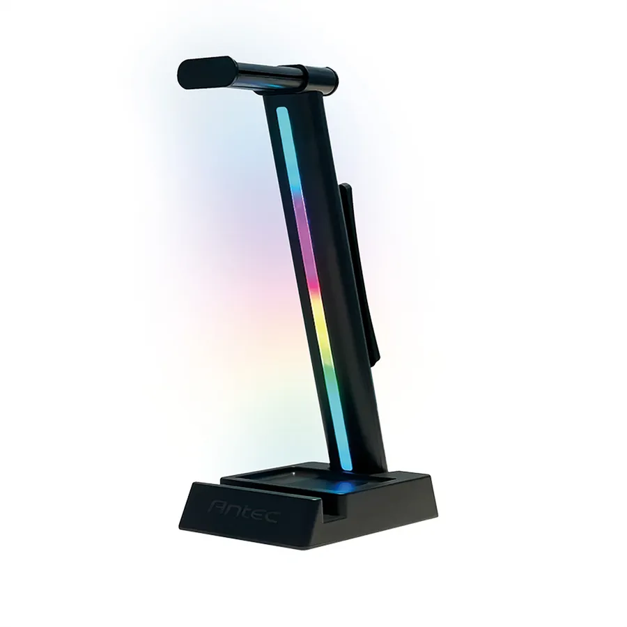 Mbajtëse për kufje Antec Spectra RGB Headset Stand / RGB / 2 kufje - Zezë