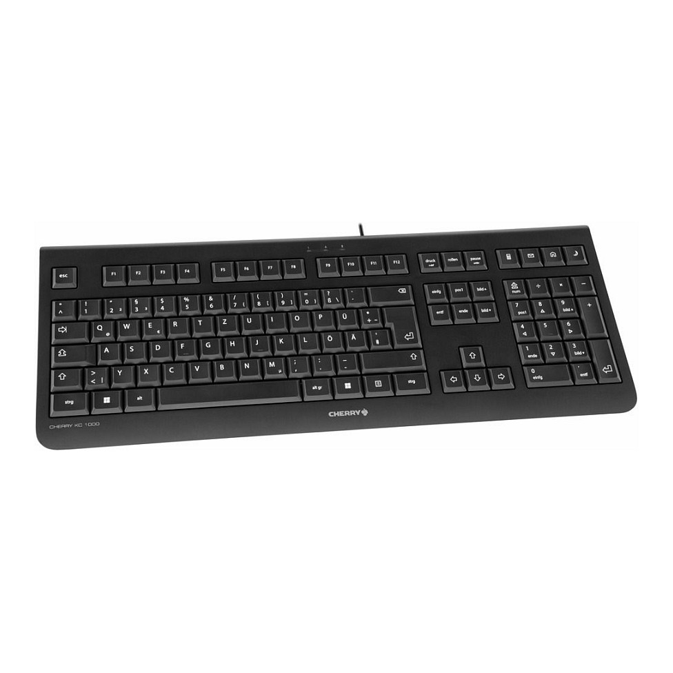 Tastierë me kabllo Cherry KC 1000 / AZERTY Belg - Zezë - 3