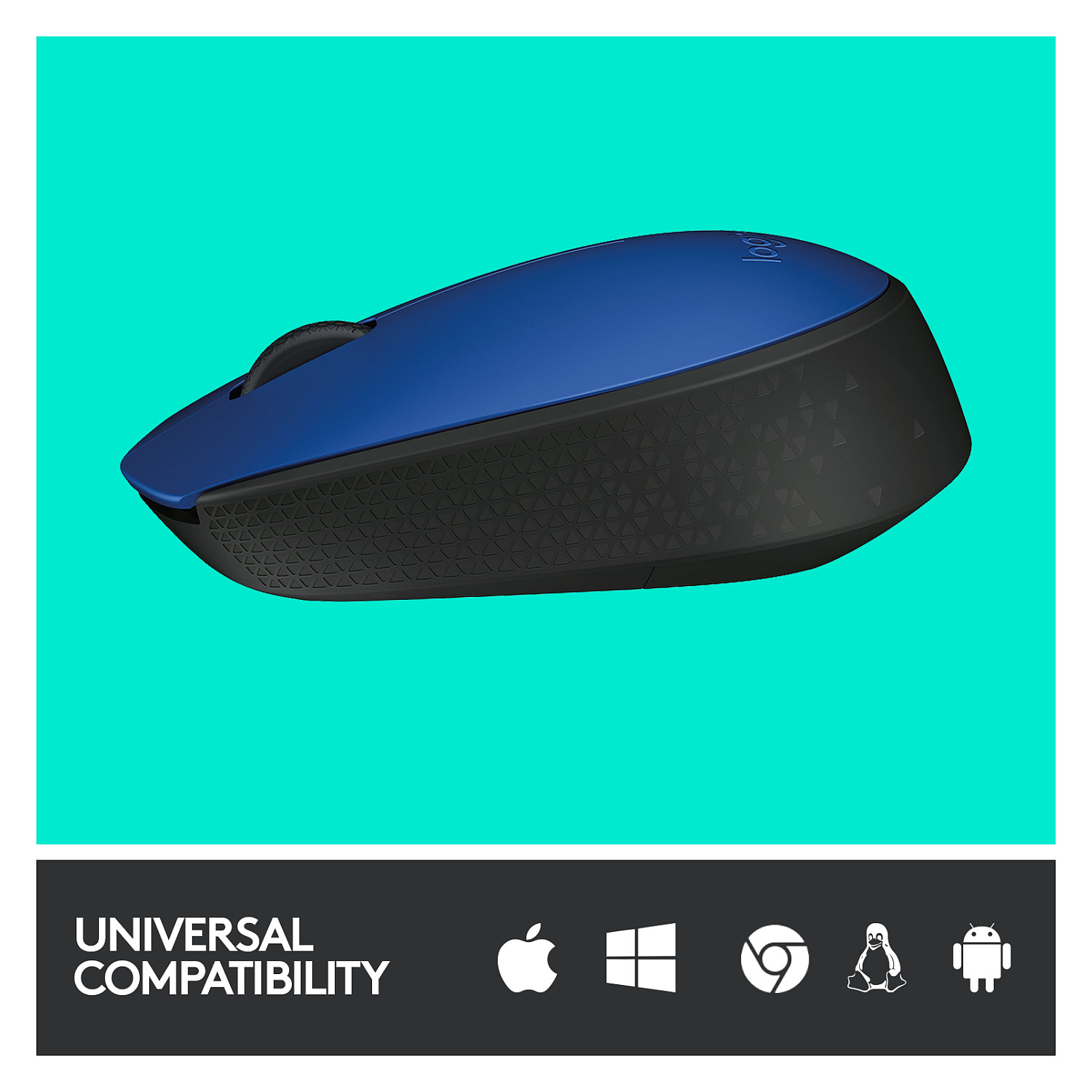 Maus Logitech M171 / Pa kabllo / i kaltër - 8