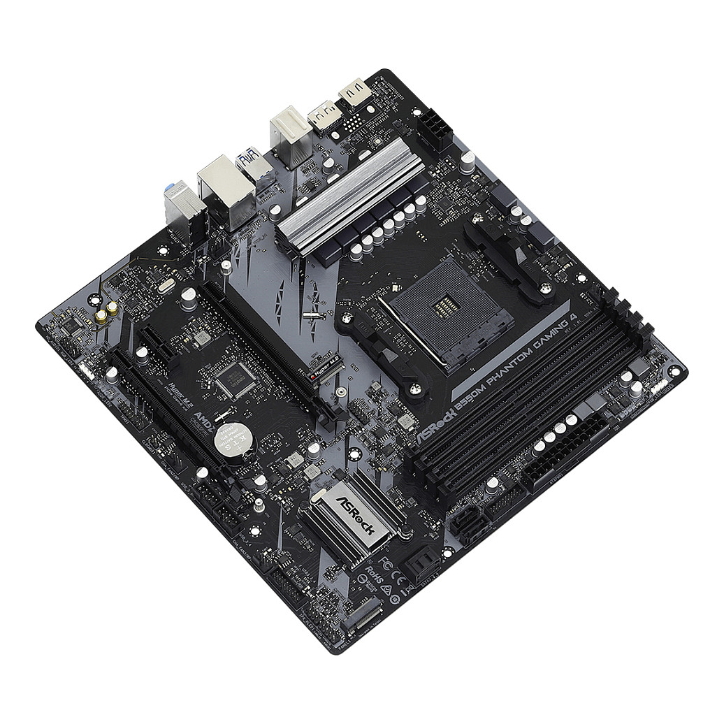Pllakë Amë AM4 ASRock B550M Phantom Gaming 4 - 3