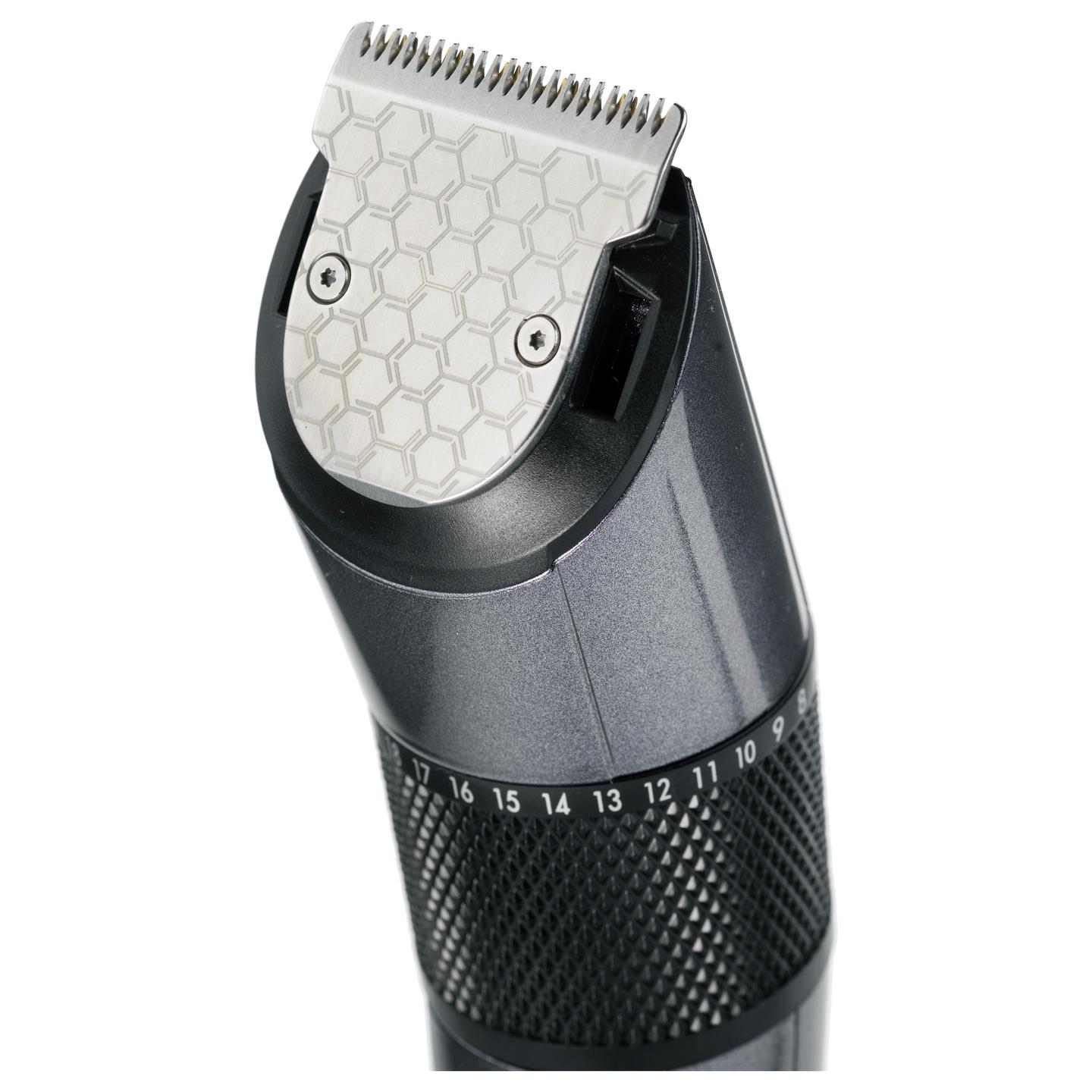 Makinë e rrojës BaByliss Titanium E976E / Carbon Titanium / 26 Pozicione / 0.5–25mm / 60 Min / Me & Pa Kabllo – Zezë/Gri - 7