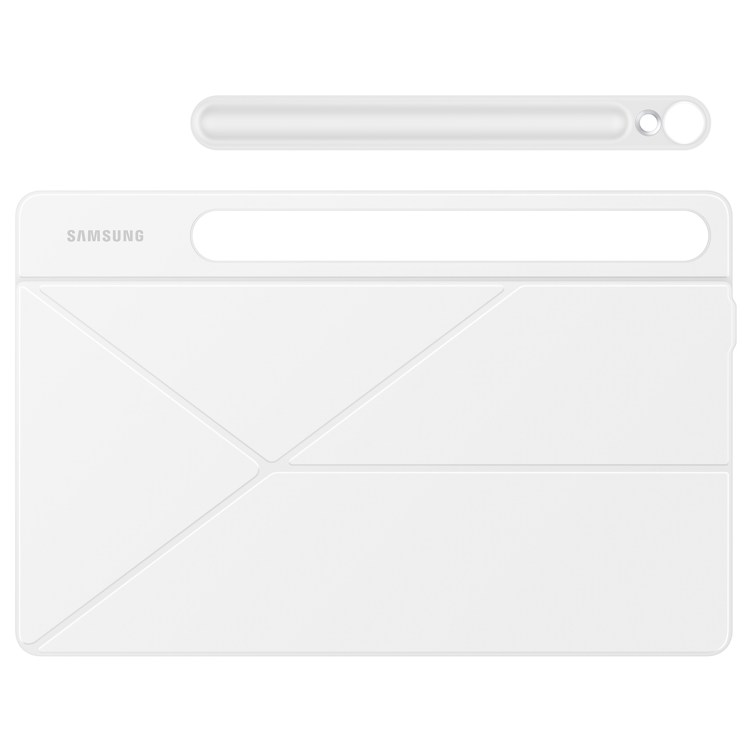 Case Tablet Samsung / Folio / Galaxy Tab S9 / Tab S9 FE / Tab S10 FE / 11" - Bardhë - 4