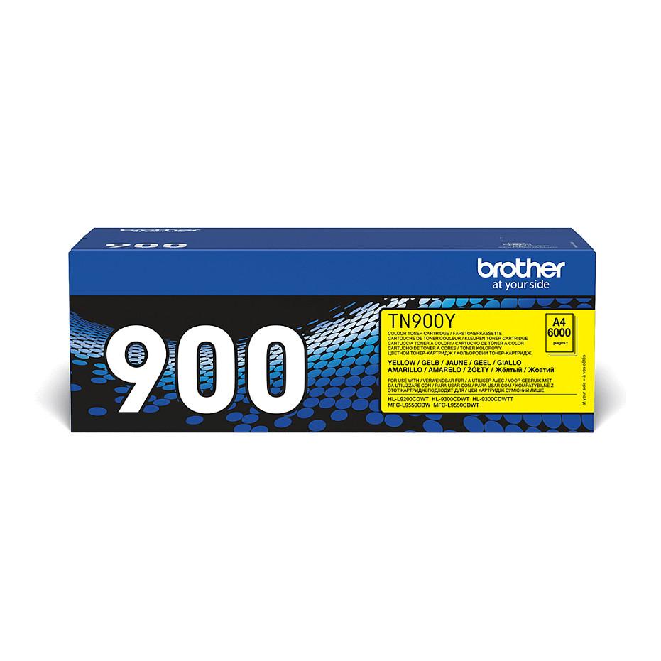 Toner Brother TN-900Y, 6000 faqe - Verdhë