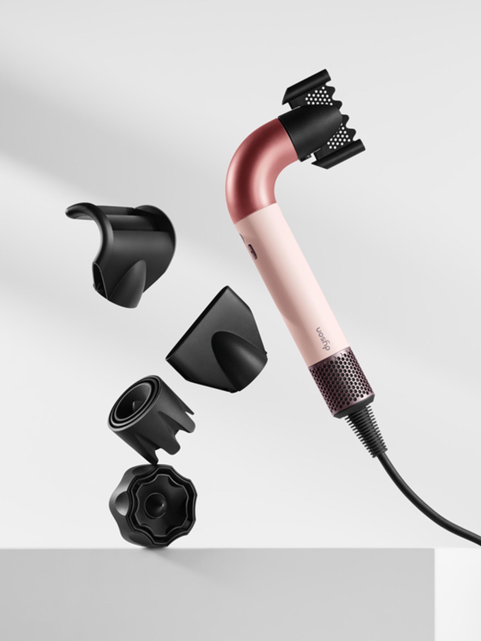 Tharëse për flokë Dyson Supersonic r / HD17 / 113332-01 / 1700W / 110.000 rpm / 4 Temperatura / 3 Shpejtësi / 5 Aksesorë RFID – Rozë/Ari - 4