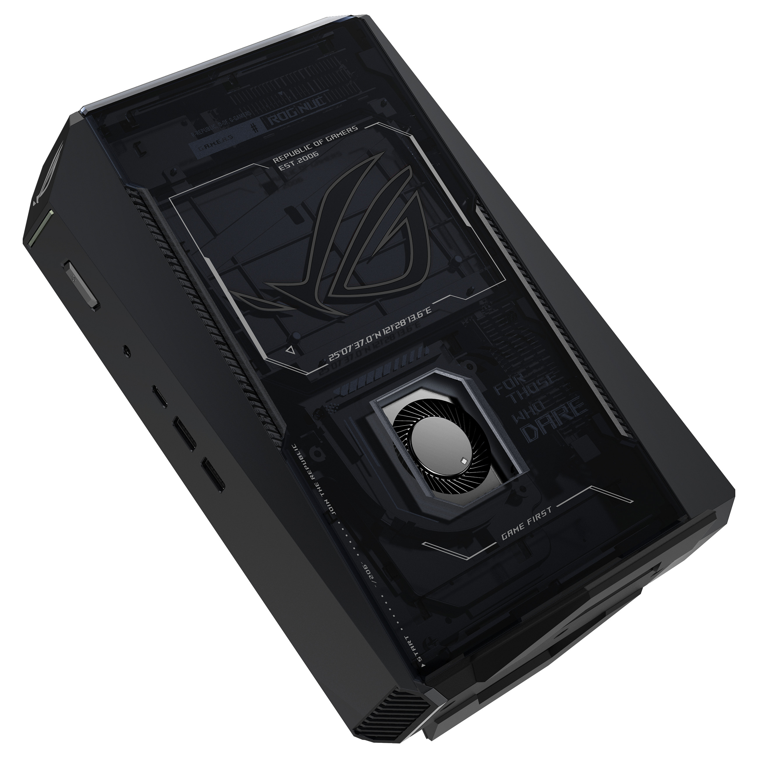 Mini Kompjuter Gaming ASUS ROG NUC RNUC15JNK7X569A2 / Ultra 7 255HX / 16GB DDR5 / 1TB / RTX 5060 8GB - Zezë - 8