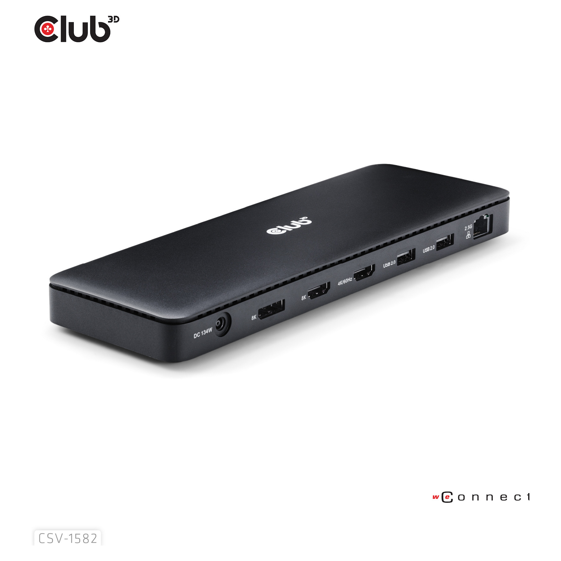 Docking Station Club3D Thunderbolt 4 / 12-in-1 / 3 Ekrane / USB-C / HDMI / DP / LAN - Zezë - 5