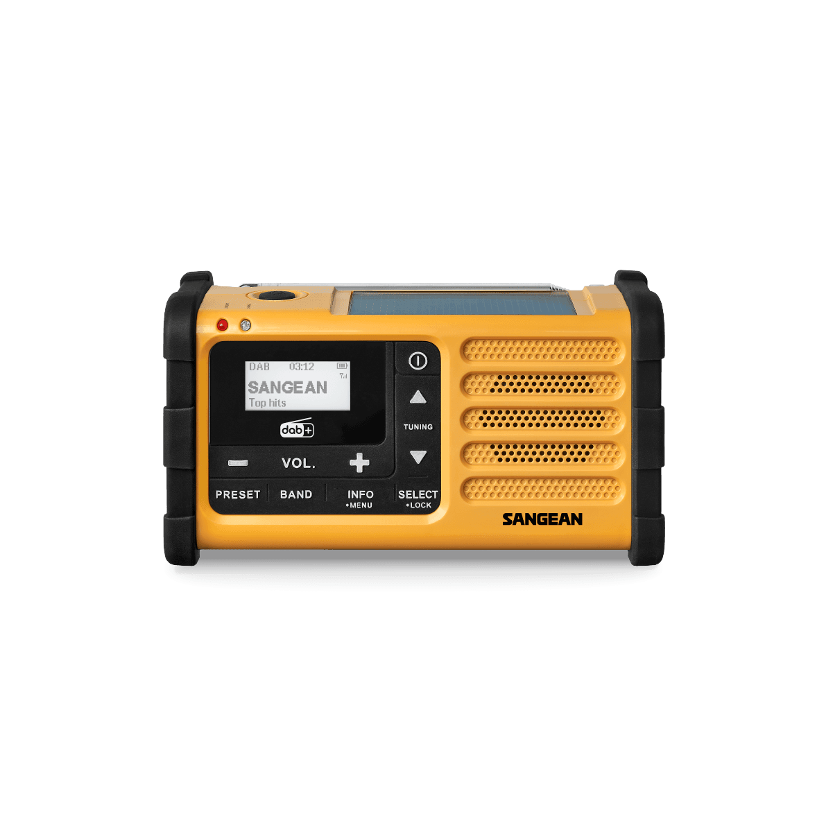 Radio Emergjence Sangean MMR-88 DAB+, DAB+, FM-RDS, Solar, Dynamo - Kamuflazh