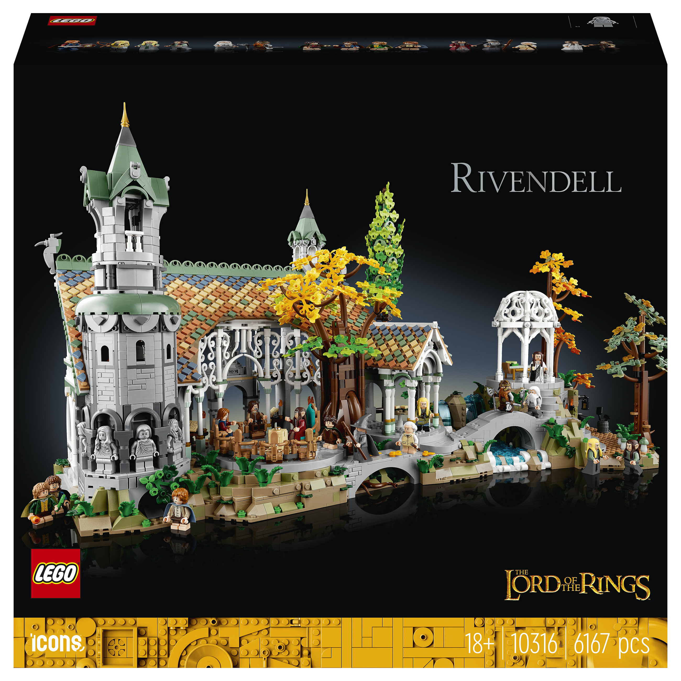 LEGO Icons Lord of the Rings Rivendell 10316 - 1