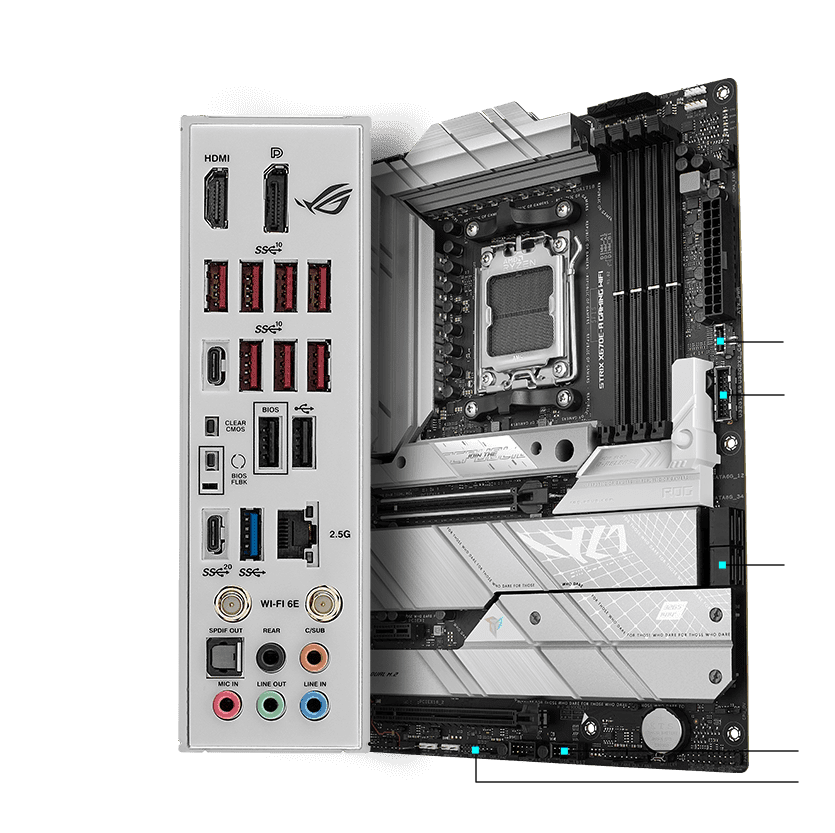 Motherboard Gaming ASUS ROG STRIX X670E-A / AM5 / ATX / WiFi - 4
