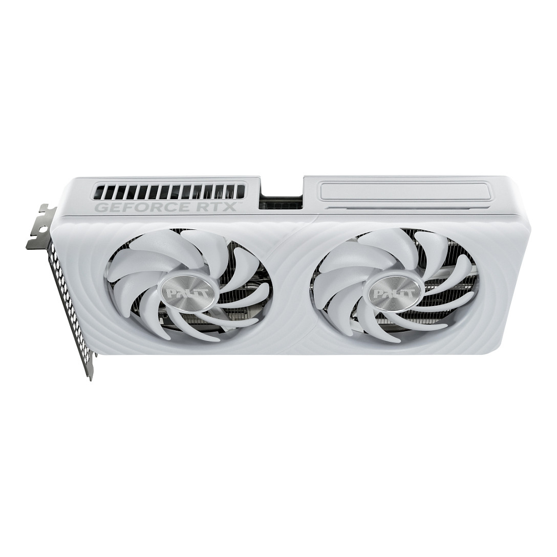 Kartë Grafike NVIDIA Palit GeForce RTX 5060 Ti OC / 16GB GDDR7 / PCIe 5.0 / Dual Fan - Bardhë - 5