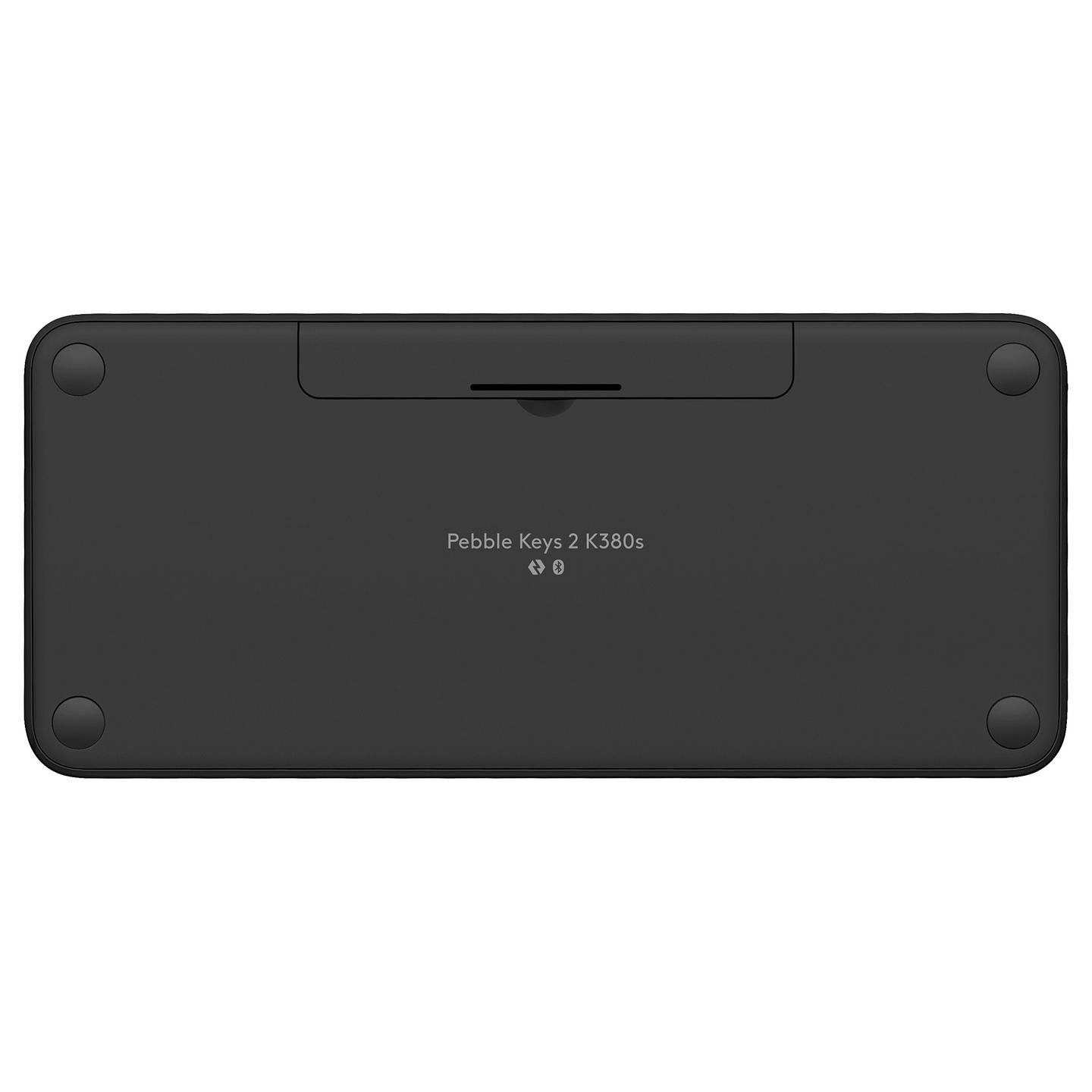 Tastierë pa kabllo Logitech Pebble Keys 2 K380s, Bluetooth, QWERTY, Multi-Device – Grafit - 2