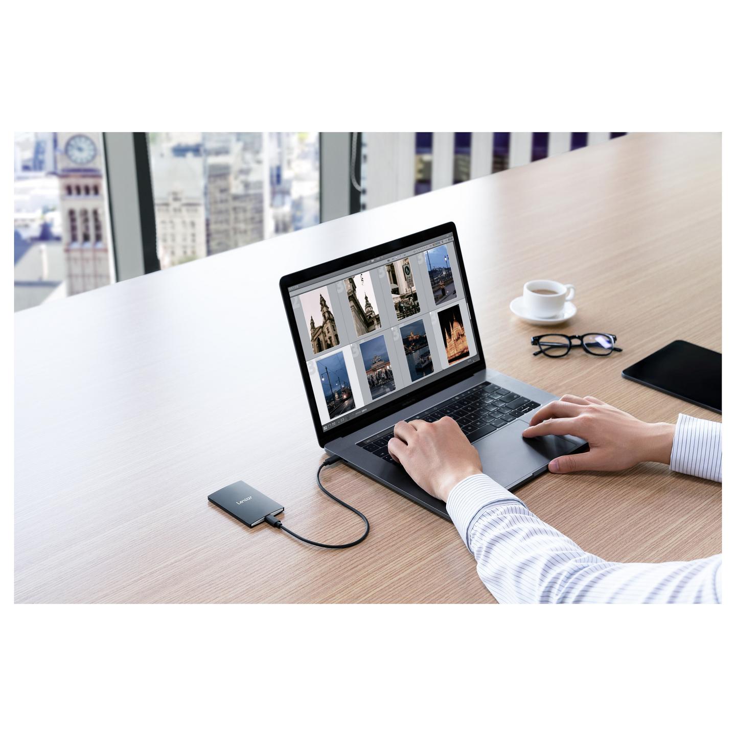 SSD të Jashtme Lexar SL500 / 1TB / USB-C 3.2 Gen 2x2 – Hiri - 11