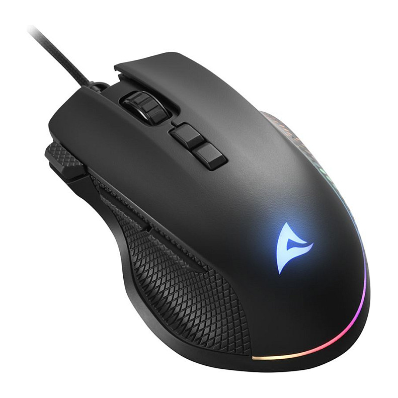 Maus Gaming Sharkoon Shark Force 3 / Optik 8 butona / 12.800DPI / e zezë - 2