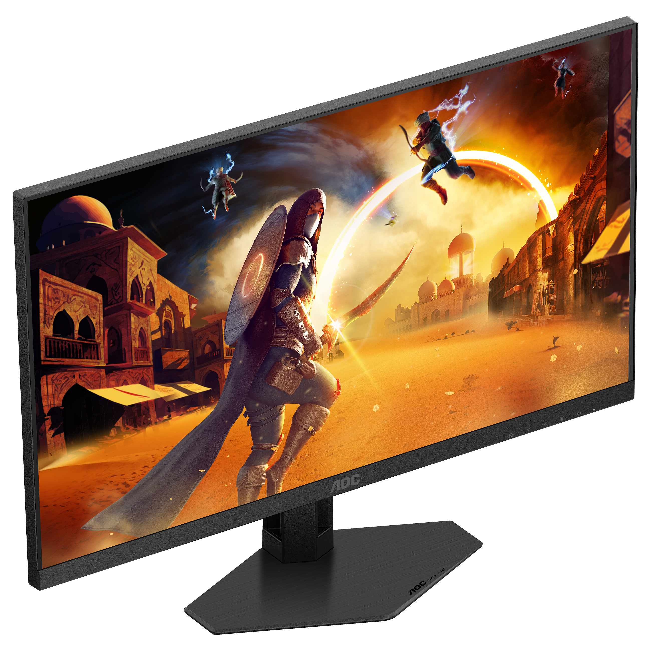 Monitor Gaming AOC Q24G4RE / 23.8" / Quad HD Fast IPS LED / 180 Hz / 1 ms / HDMI+DP / Zezë - 7