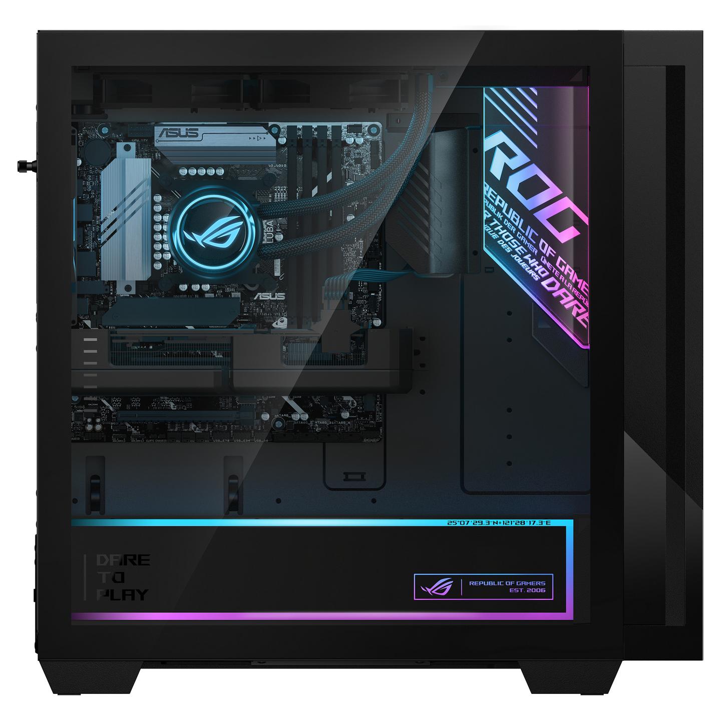 Kompjuter Gaming ASUS ROG G700 G700TF-7265KF577W, Ultra 7 265KF, 32GB DDR5, 1TB, RTX 5080 16GB - Zezë - 3