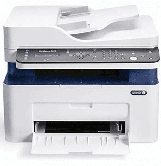 Printer Multifunksional Xerox WorkCentre 3025NI / Laser A4 / 21 ppm / 4 në 1 / ADF / Fax / Wi-Fi + USB + Ethernet - Bardhë