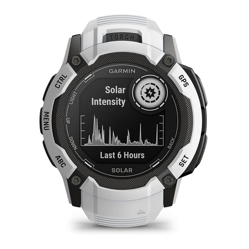 Orë e mençur Garmin Instinct 2X Solar / 50 mm / Solar / GPS / 1.1" – Bardhë - 2