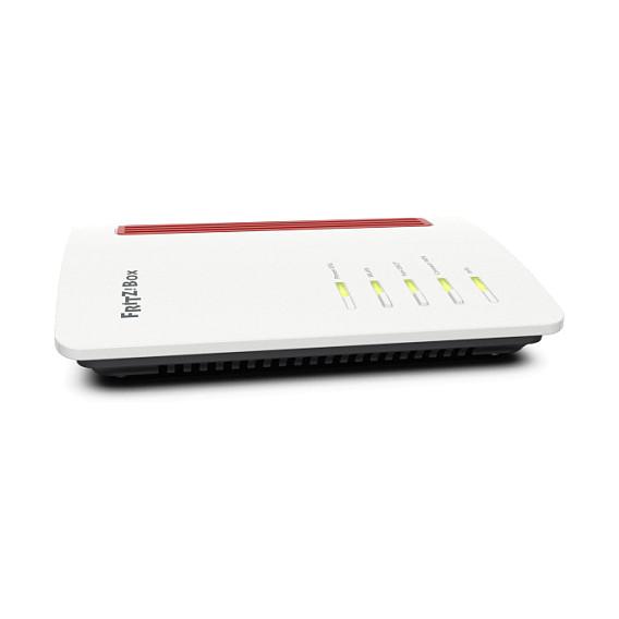 Ruter FRITZ!Box 7530, Wi-Fi 5 AC1300, Dual-Band, ADSL/VDSL, 4× Gigabit LAN, USB 3.0 - Bardhë/Kuqe - 2