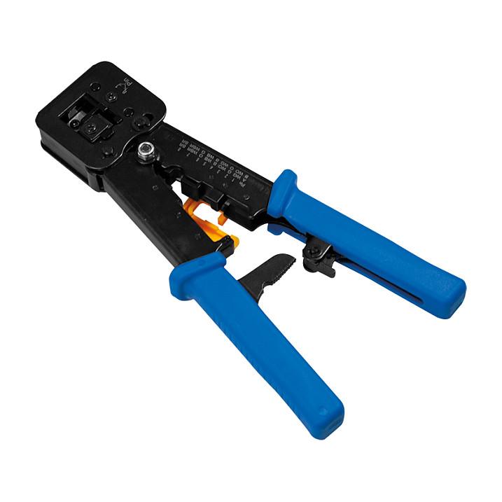 Pincë Krimpuese LogiLink WZ0037, RJ45, RJ12, RJ11 - Zezë/Blu - 5