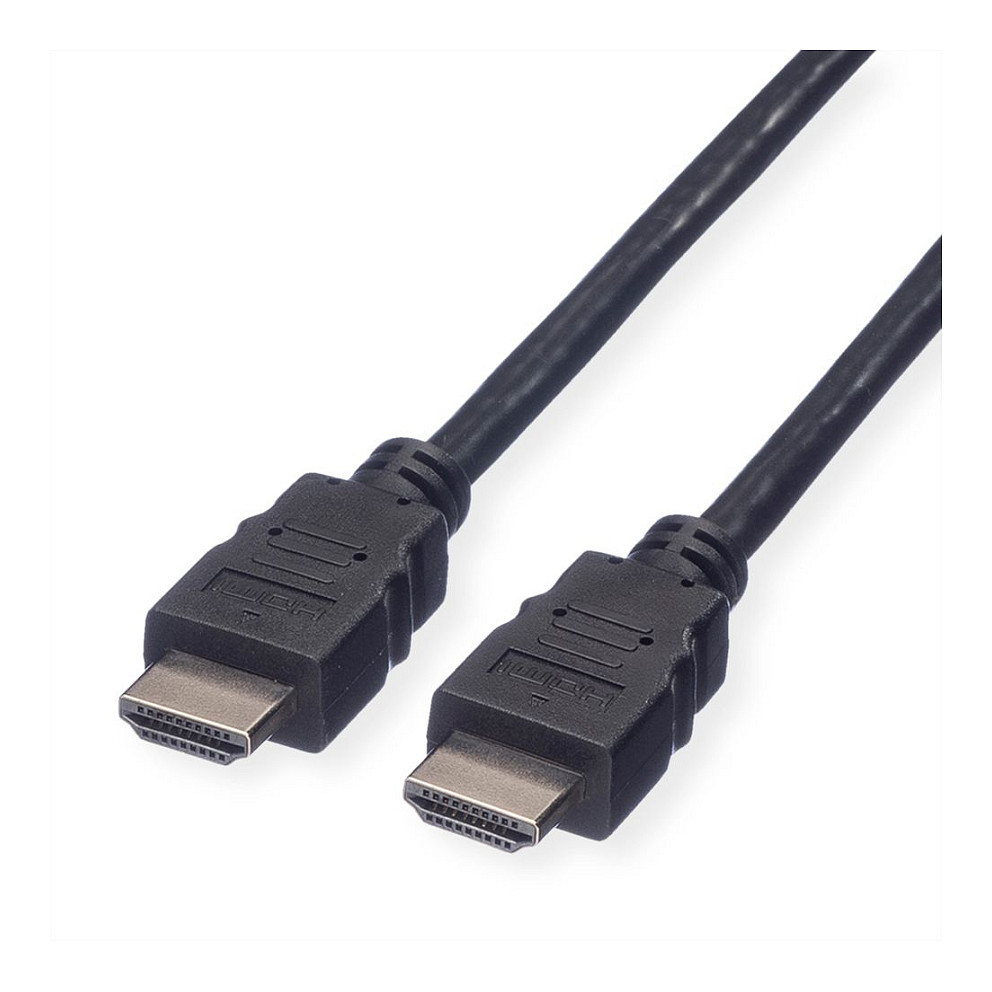 Kabllo HDMI VALUE 11.99.5558 / HDMI në HDMI / 10m / Full HD 60Hz - Zezë