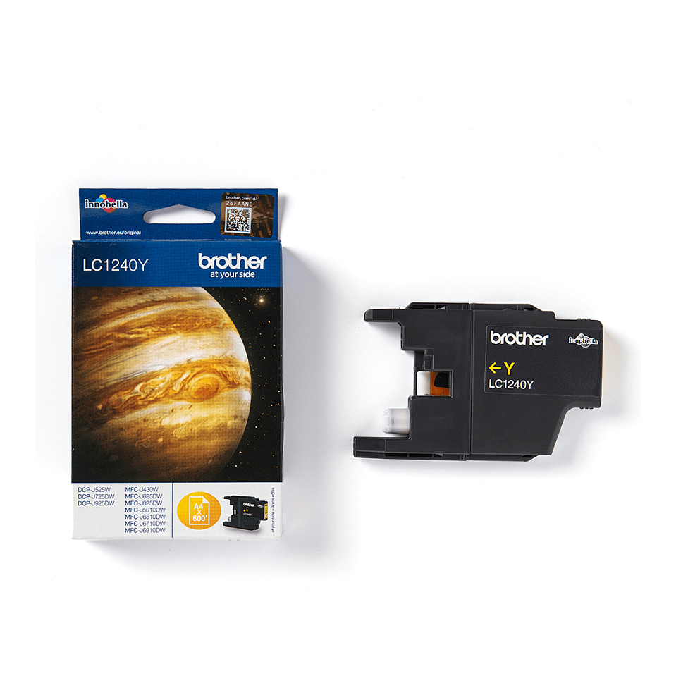 INK Brother LC-1240Y Ink Cartridge – Verdhë - 3