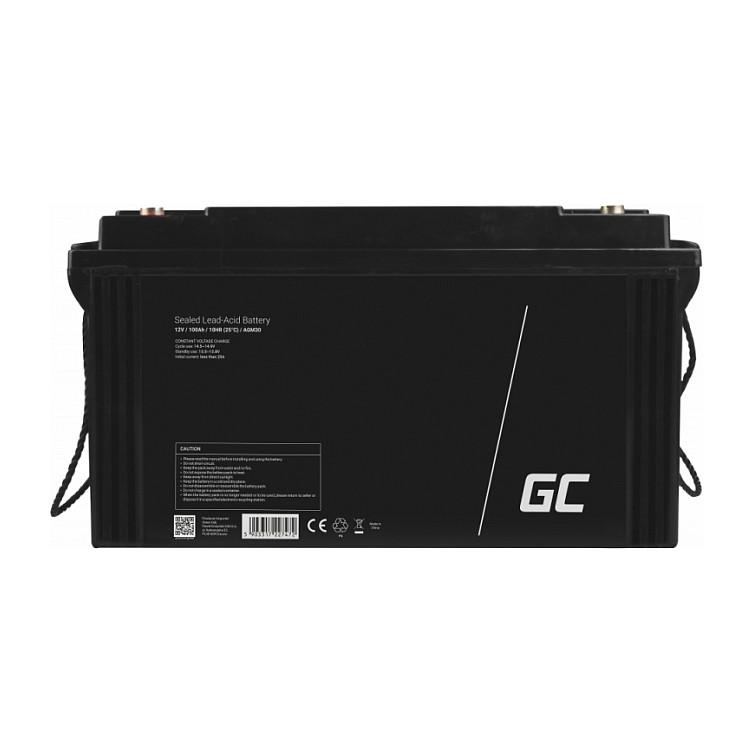 Bateri Green Cell AGM31, 12V, 120Ah, AGM VRLA - Zezë - 3