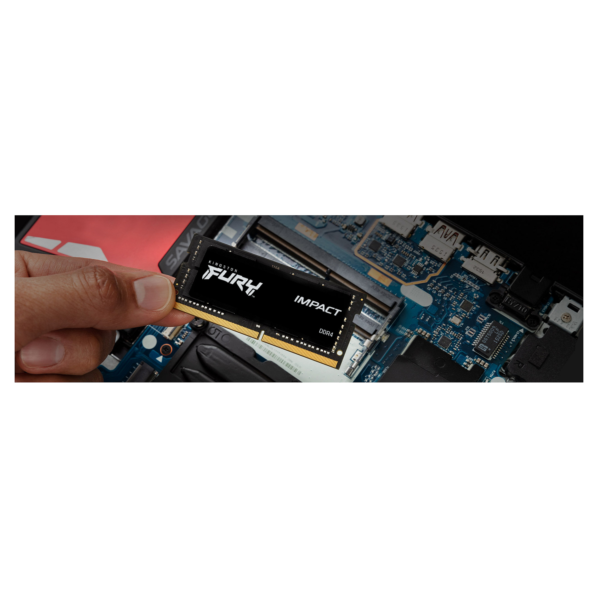DDR4 SO 3200 32GB Kingston FURY Impact (2x16GB) KIT - RAM Memorie - 16