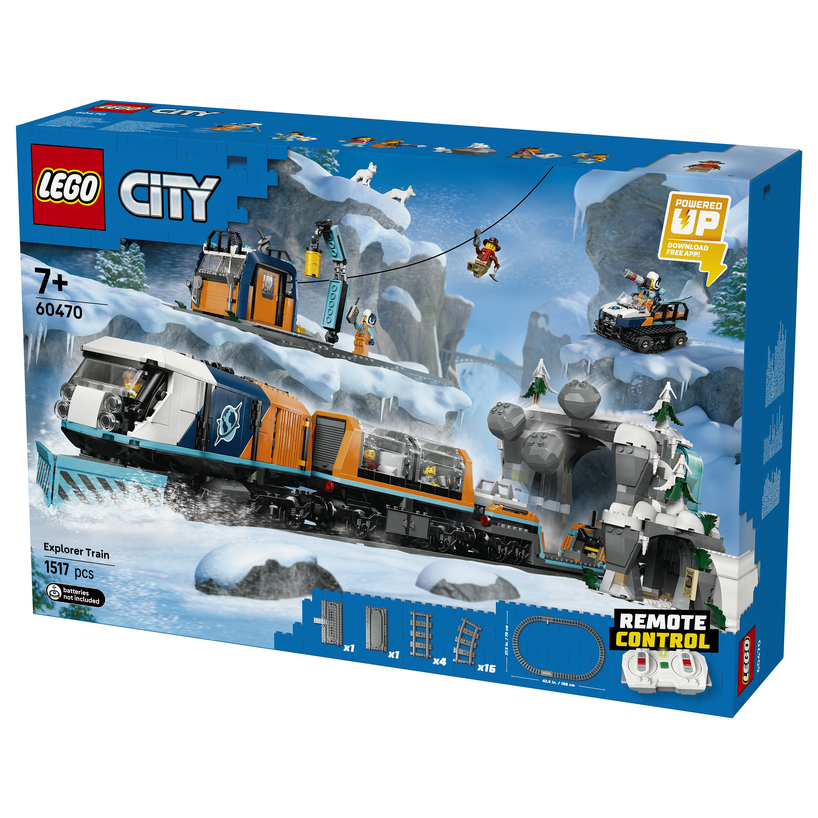 LEGO City Explorers Arctic Polar Express Train – Mix - 12