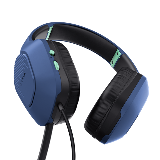 Kufje Gaming Trust GXT 415B Zirox / Stereo / Me kabllo - Blu - 2