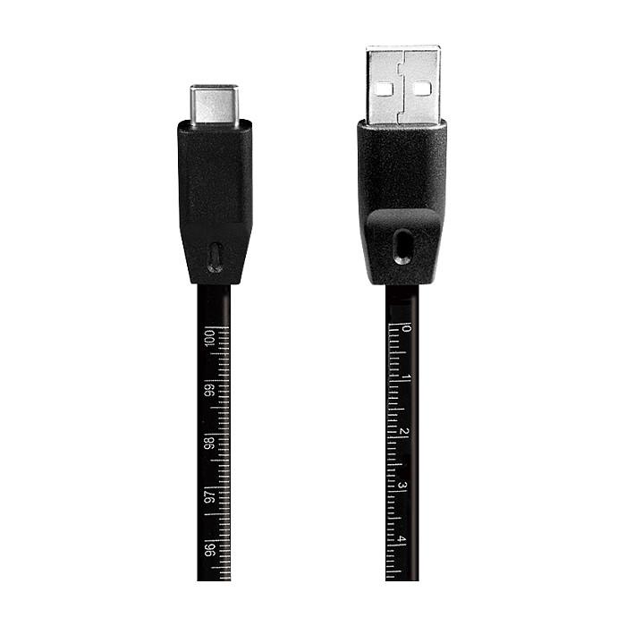 Kabllo USB LogiLink CU0157 / USB-A në USB-C / USB 2.0 / 1m - Zezë - 2